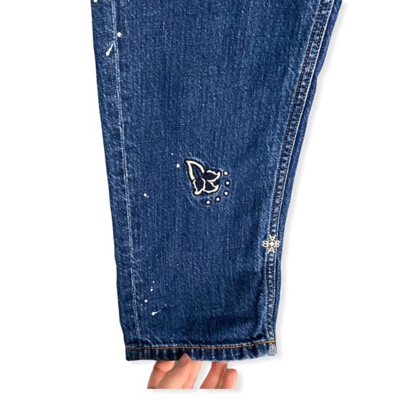 Scotch & Soda Bandanarama Embroidered Skinny Blue Jeans sz 29 - Picture 4 of 15